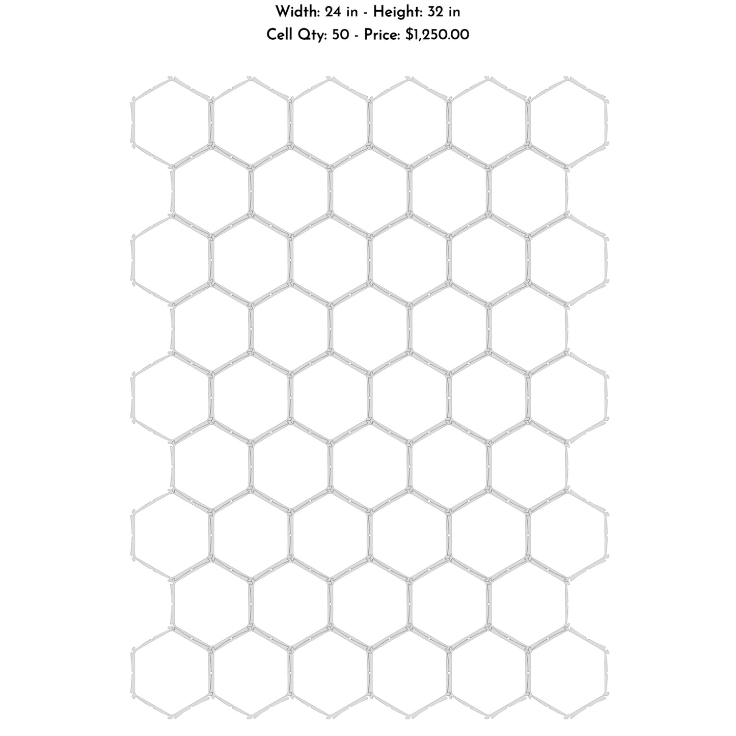 WineHive® 50-Cell, Silver