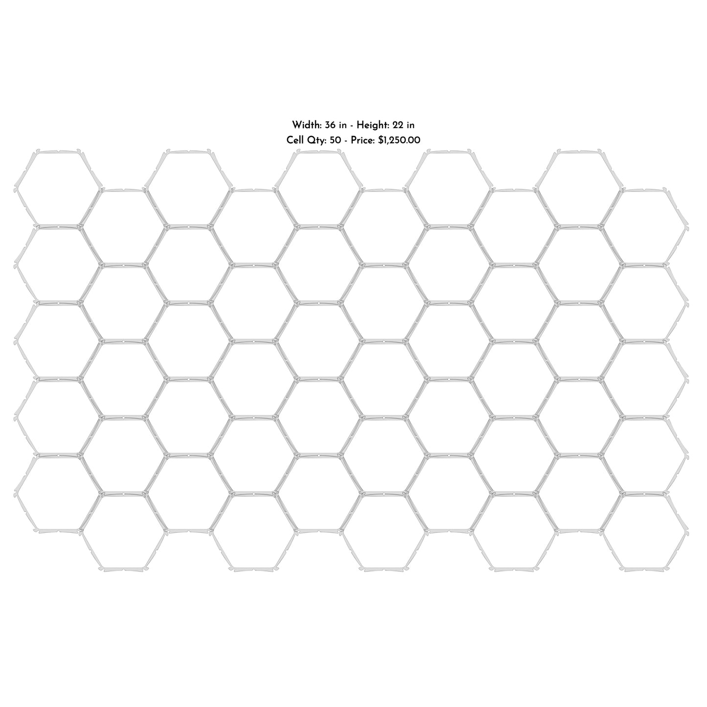 WineHive® 50-Cell, Silver