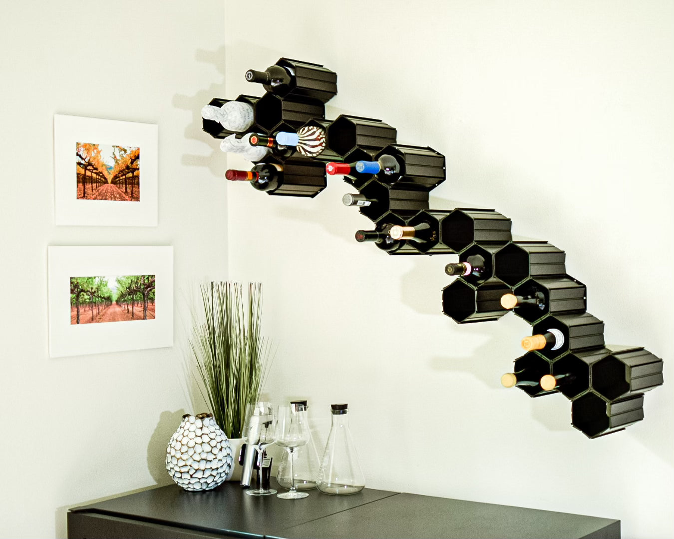 WineHive® 20-Cell, Black